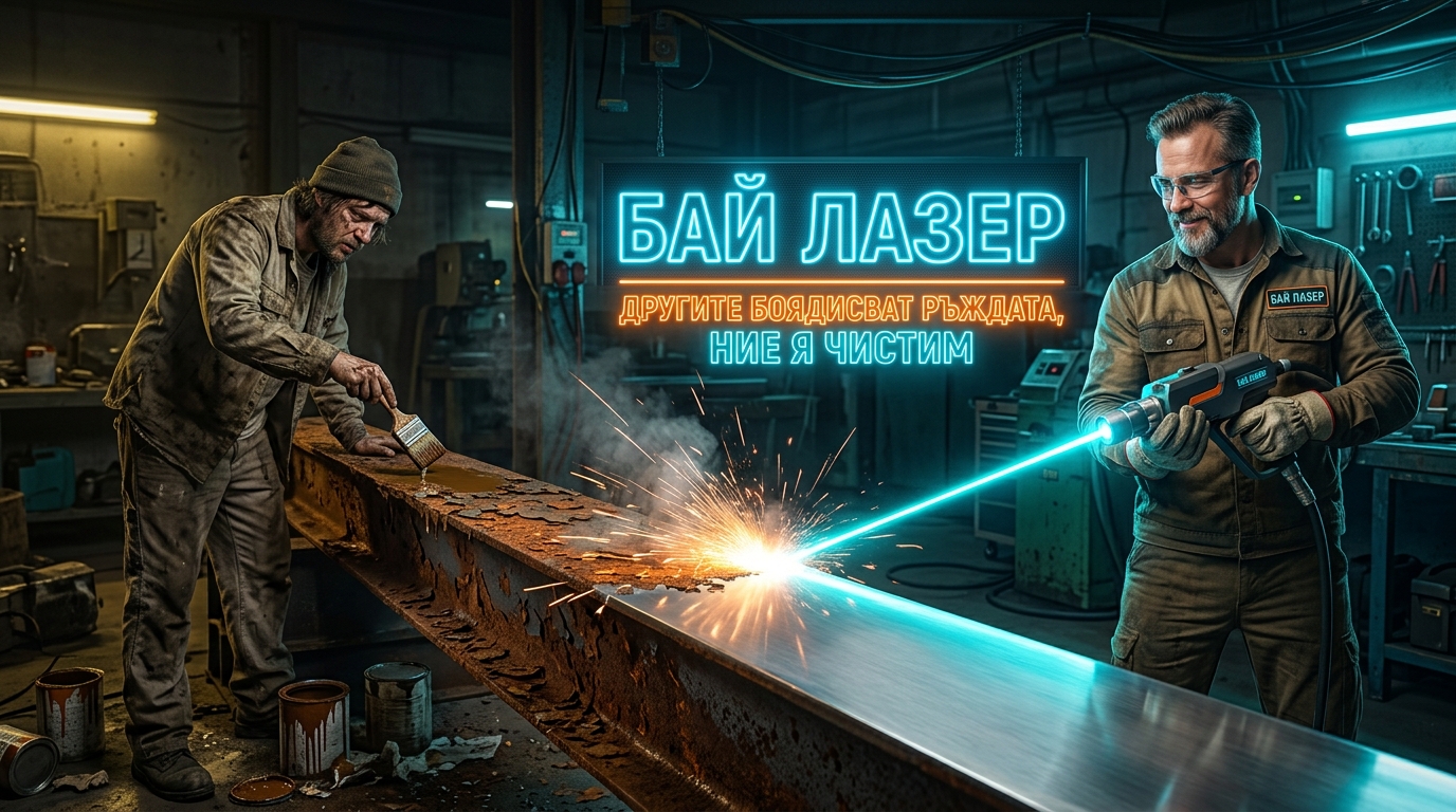 Бай Лазер в действие
